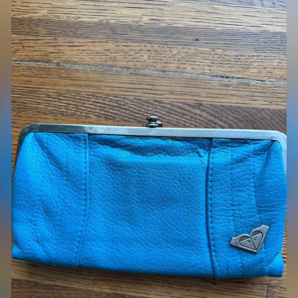 Roxy Turquoise Leather Wallet